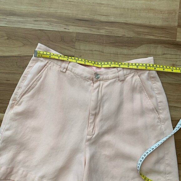 Tommy Bahama Women's Silk Pleated Shorts Soft Peach Size 10 - Picture 2 of 8